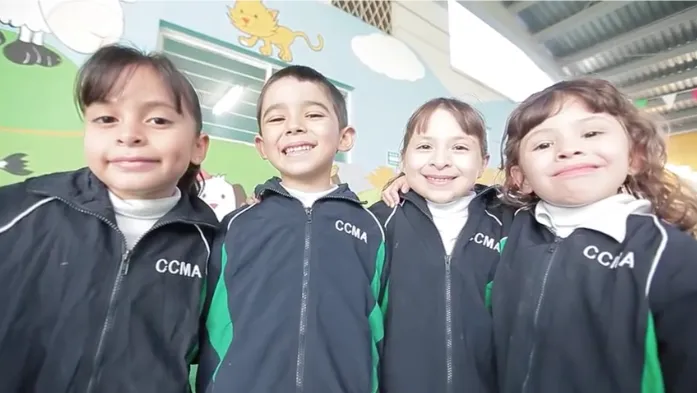 Alumnos de preescolar del CCMA